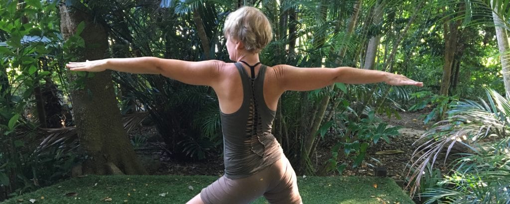 Julie Heskins from Cairns teaches Yoga Classes